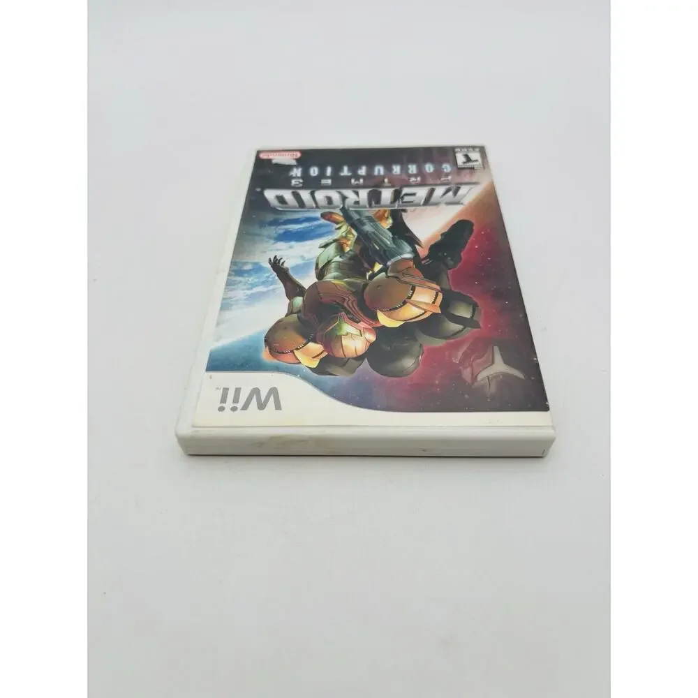 Metroid Prime 3: Corruption (Nintendo Wii, 2007) CIB Tested Working VG Cond